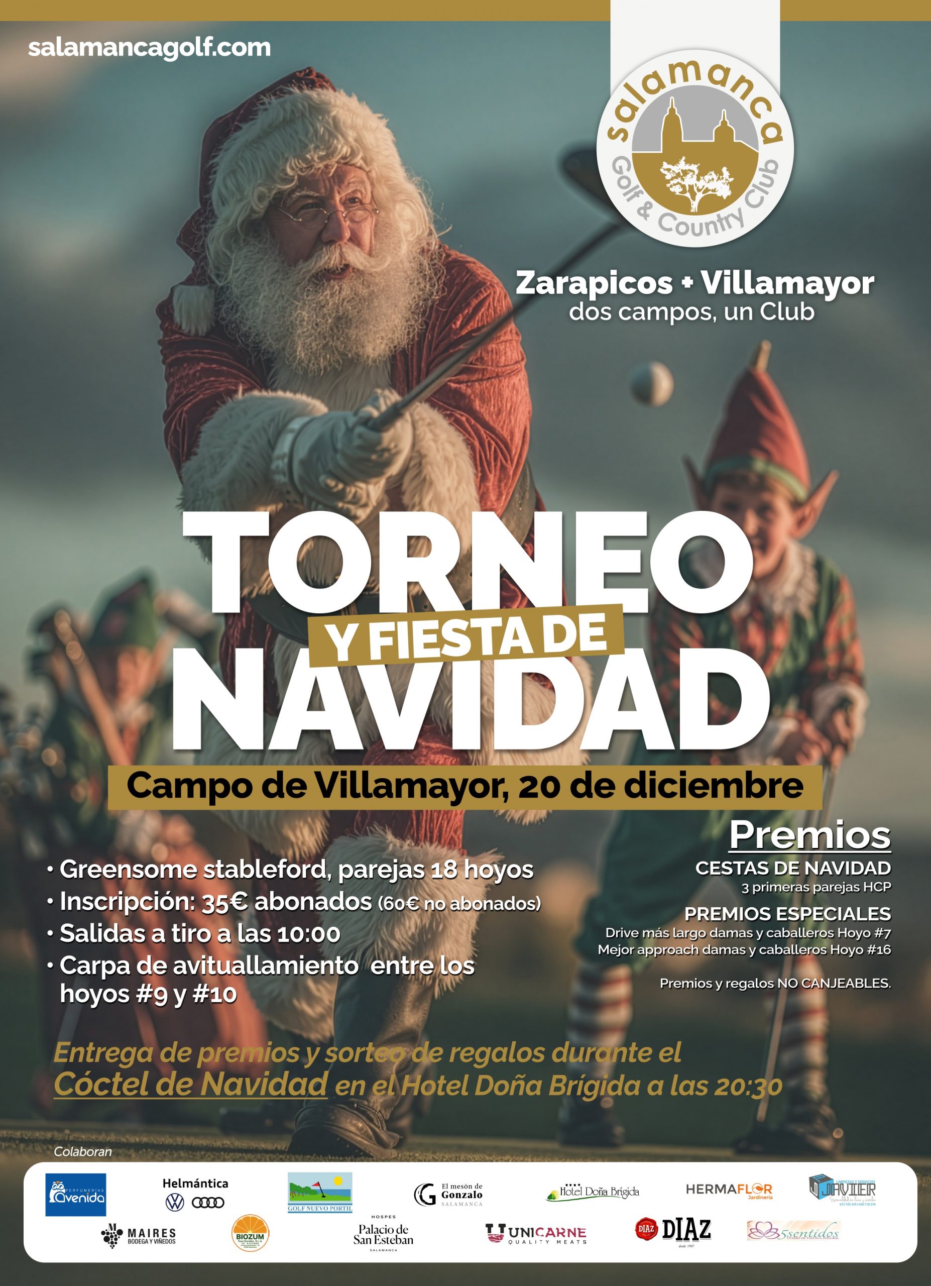 Torneo Navidad 2025 Salamanca Golf & Country Club
