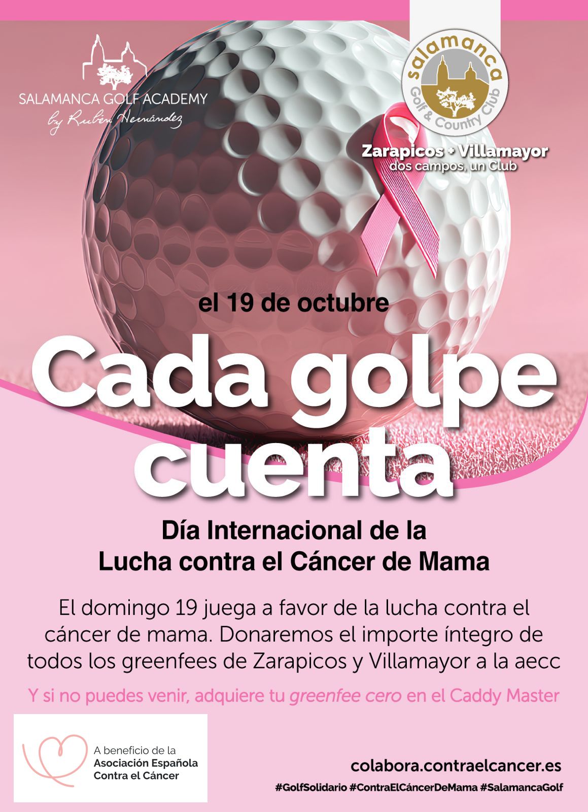 Salamanca Golf&Country Club - Día Internacional de la Lucha contra el Cáncer de Mama