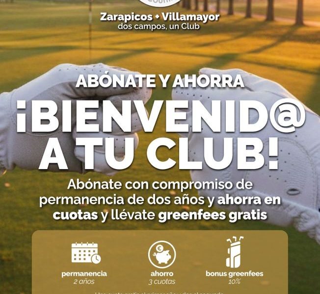 Salamanca Golf&Country Club - Promoción Bienvenido a tu Club 2025