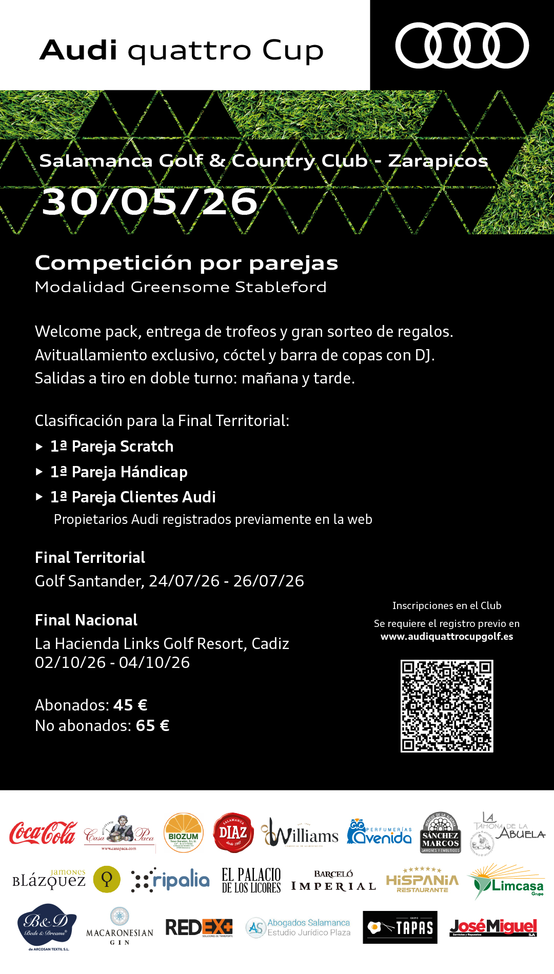 Cartel AUDI QUATTRO CUP 2026